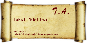 Tokai Adelina névjegykártya